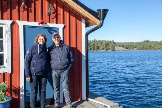 Författaren, familjen och livet på Kymendö